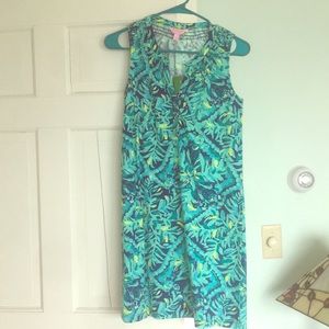 Lilly Pulitzer Essie Dress in midnight cove XS